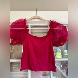 Altar’d State puff sleeve crop top